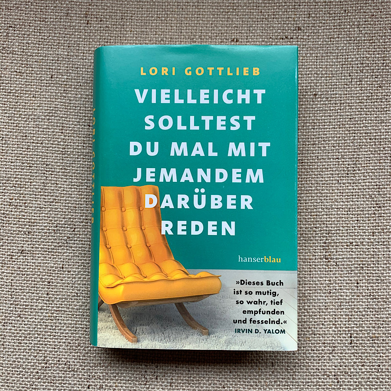 Vielleicht solltest du mal mit jemandem darüber reden